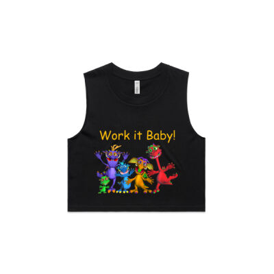 Work it Baby - Gym Crop Top Thumbnail