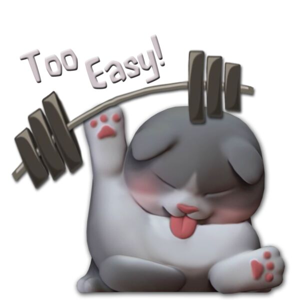 Too Easy Cat Tummy Licking Thumbnail