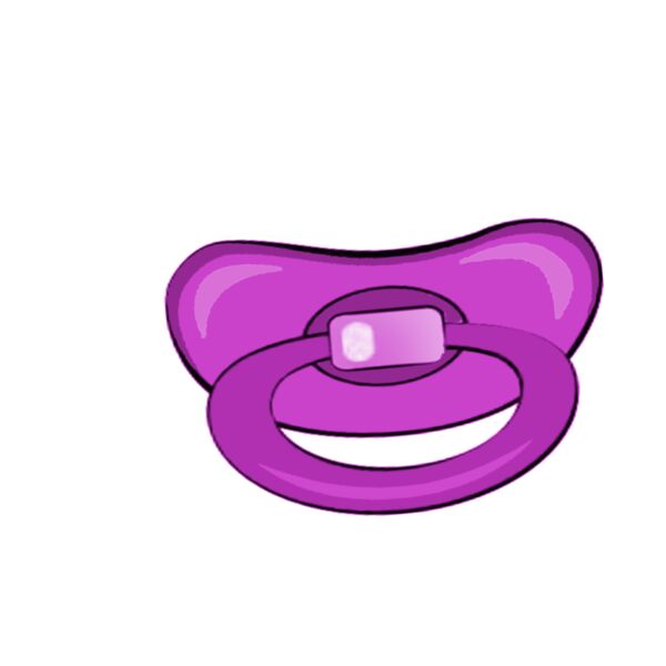 Pacifier pink Thumbnail