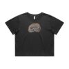 Wo's Heavy Faded Crop Tee 4089 Thumbnail