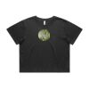 Wo's Heavy Faded Crop Tee 4089 Thumbnail