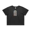 Wo's Heavy Faded Crop Tee 4089 Thumbnail