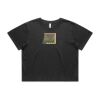 Wo's Heavy Faded Crop Tee 4089 Thumbnail