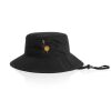 Nylon Wide Brim Bucket Hat 1174 Thumbnail