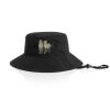 Nylon Wide Brim Bucket Hat 1174 Thumbnail