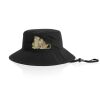 Nylon Wide Brim Bucket Hat 1174 Thumbnail