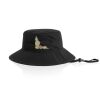 Nylon Wide Brim Bucket Hat 1174 Thumbnail