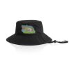 Nylon Wide Brim Bucket Hat 1174 Thumbnail